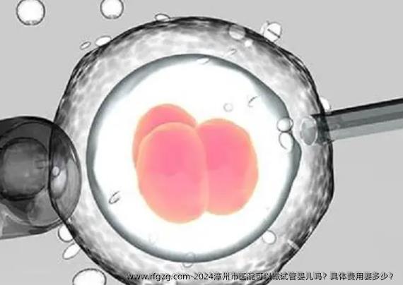 2024漳州市医院可以做试管婴儿吗？具体费用要多少？