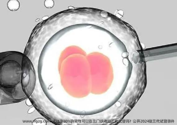 死精率80%的男性可以在三门峡市做三代试管吗？公开2024做三代试管条件