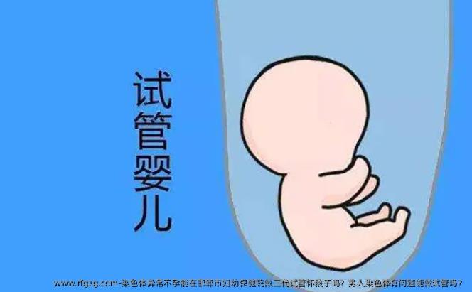 染色体异常不孕能在邯郸市妇幼保健院做三代试管怀孩子吗？男人染色体有问题能做试管吗？