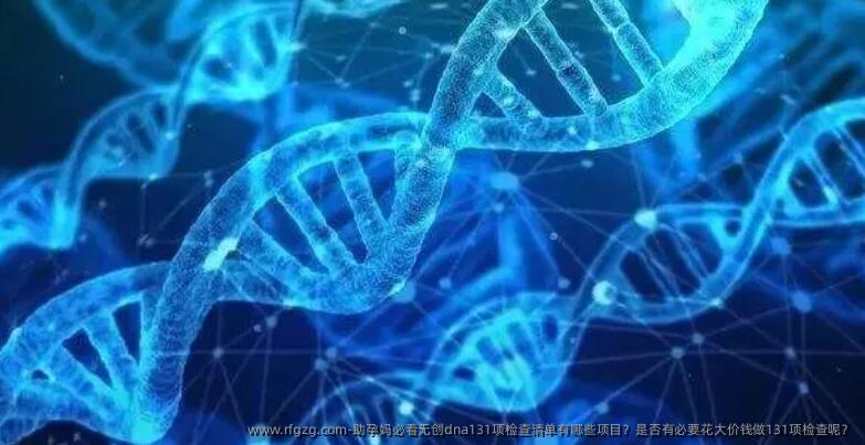 助准妈妈必看无创dna131项检查清单有哪些项目？是否有必要花大价钱做131项检查呢？