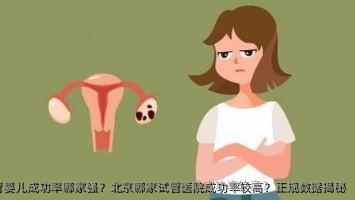 北京高龄试管婴儿成功率哪家强？北京哪家试管医院成功率较高？正规数据揭秘